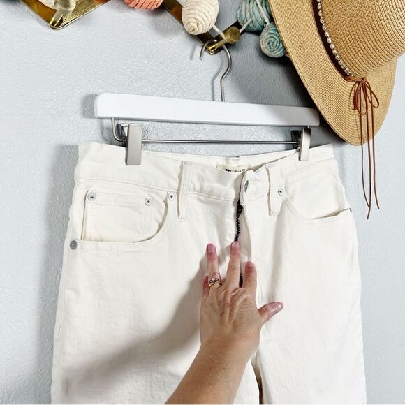 Madewell The Perfect Vintage Wide-Leg Crop in Vintage Canvas Jeans Size 31 - Picture 4 of 13